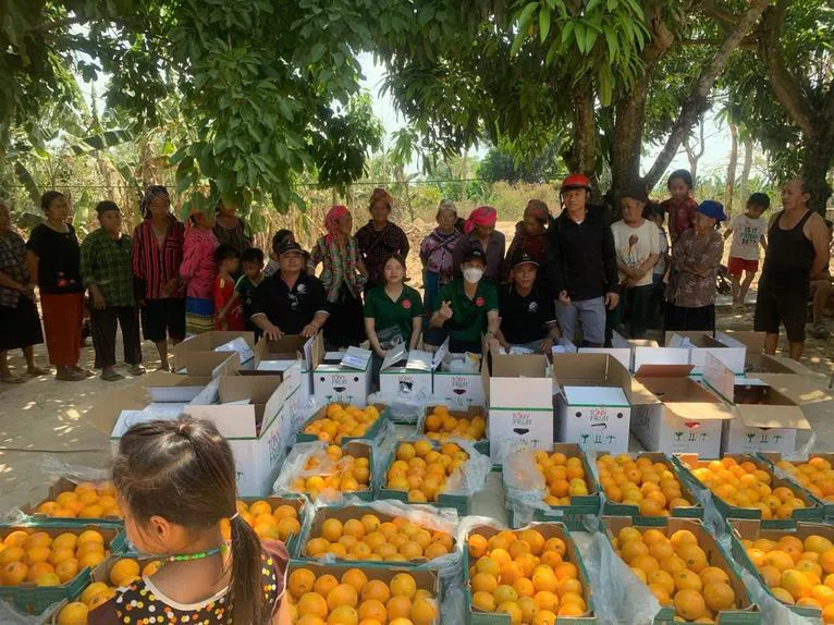 Tony Fruit charity work — visiting remote communities